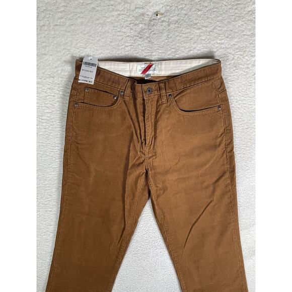 NEW Best Made Corduroy Pants Mens 31x32 Brown 5 Pocket Cord Outdoor Work NWT - Picture 2 of 16